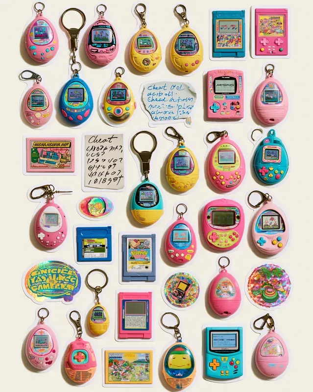 90s Y2k Nostalgia Ephemera Sheets