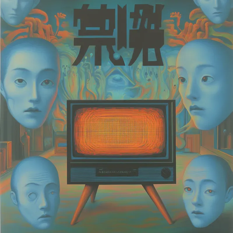 Retro Japanese Horror Movie Posters