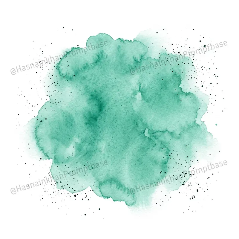 Watercolor Splash Blob Clipart