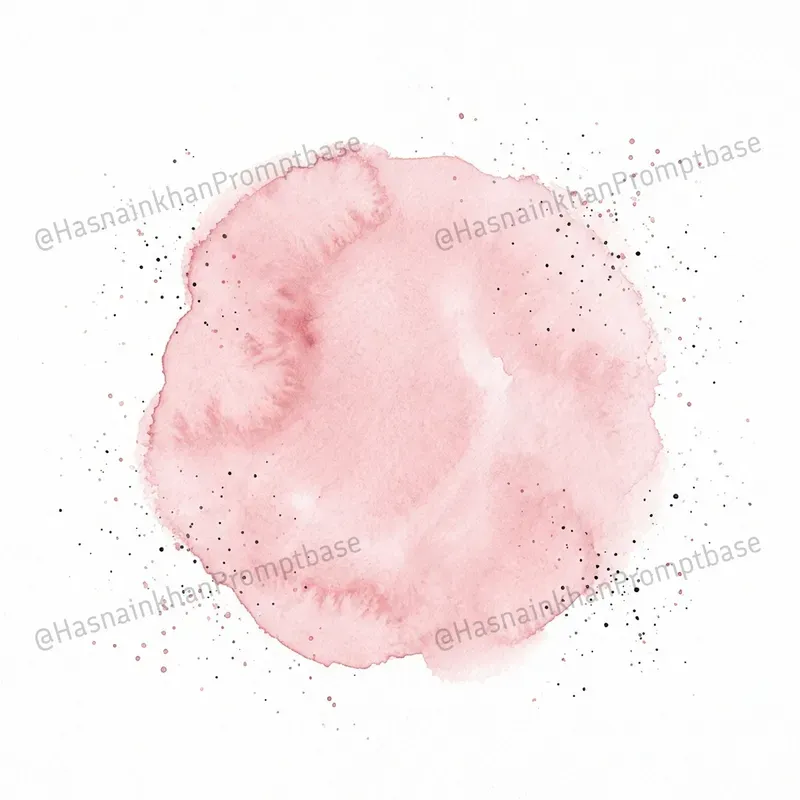Watercolor Splash Blob Clipart