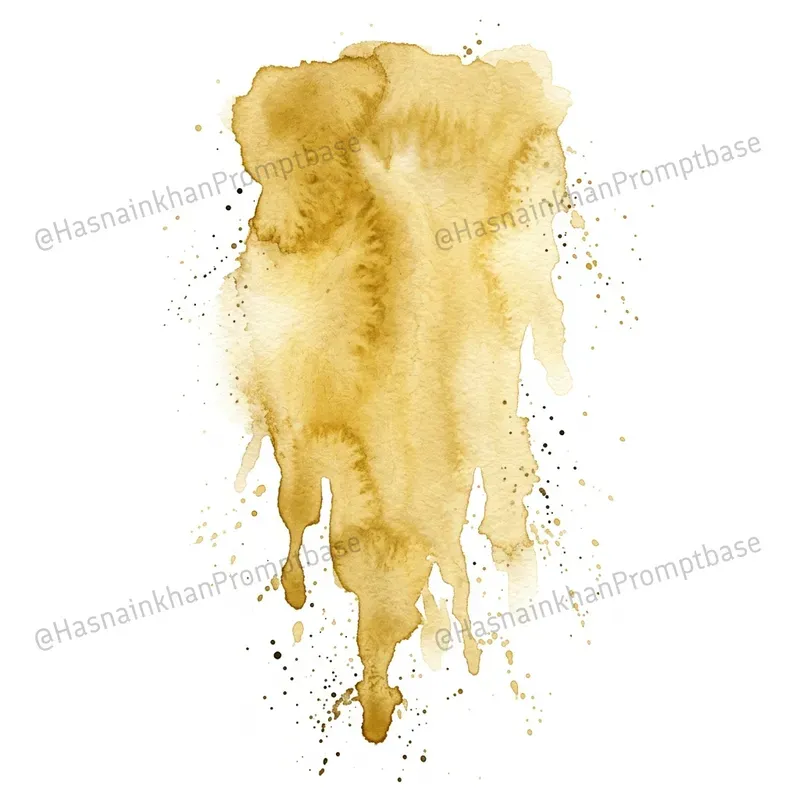 Watercolor Splash Blob Clipart