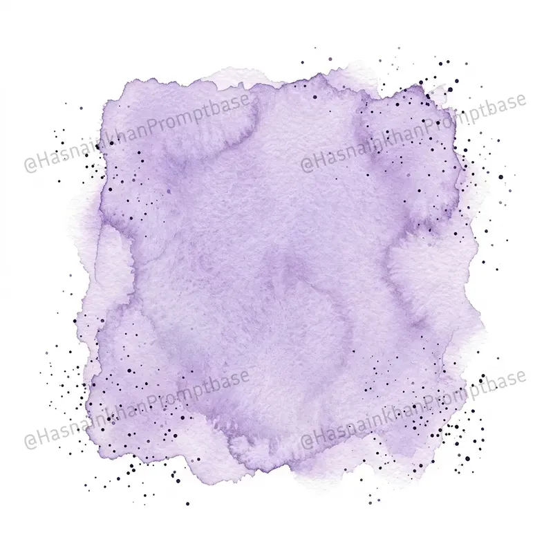 Watercolor Splash Blob Clipart