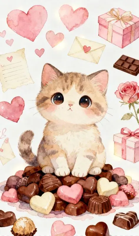 Valentines Day Cute Animal Clipart