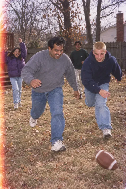 90s Thanksgiving Family Photos