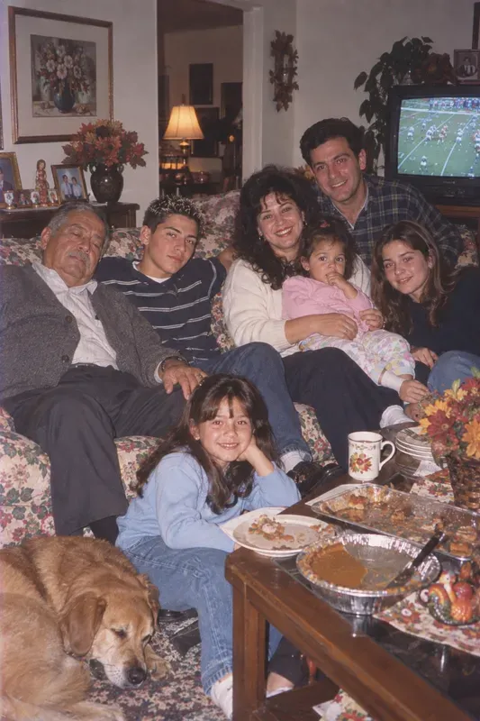 90s Thanksgiving Family Photos