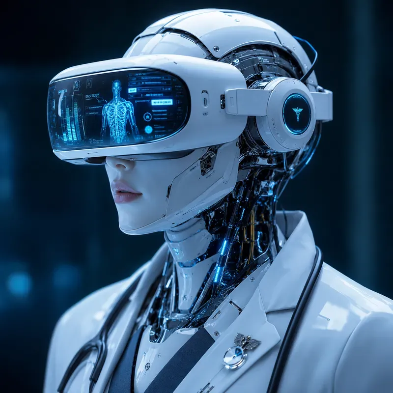 Futuristic Vr Portrait Generator