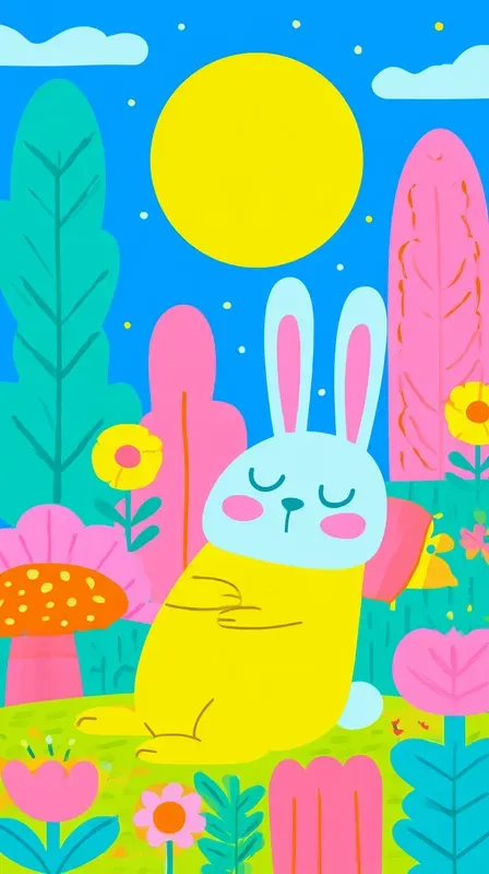 Cute Rainbow Fantasy Worlds