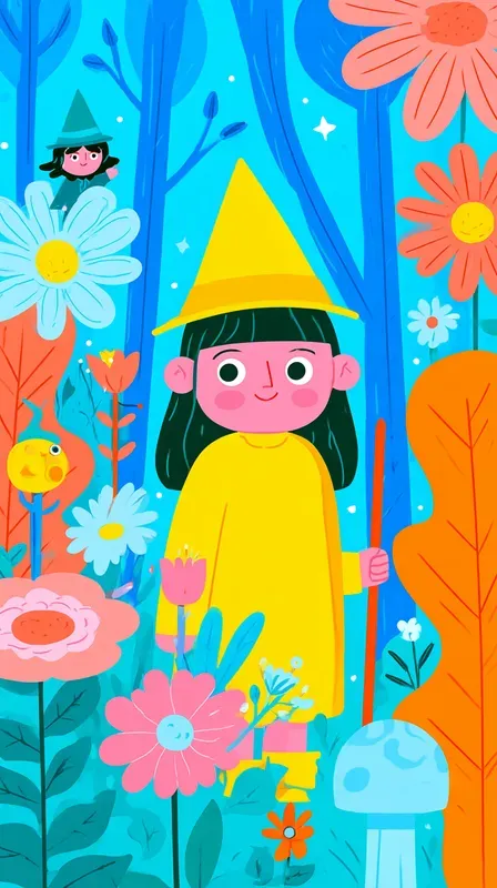 Cute Rainbow Fantasy Worlds