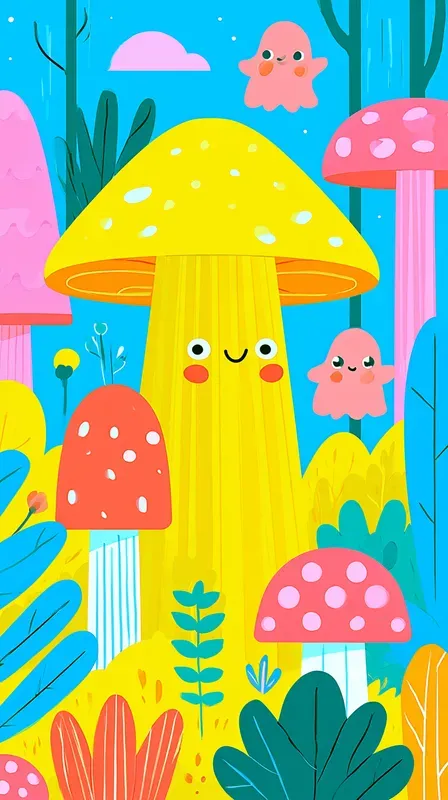 Cute Rainbow Fantasy Worlds
