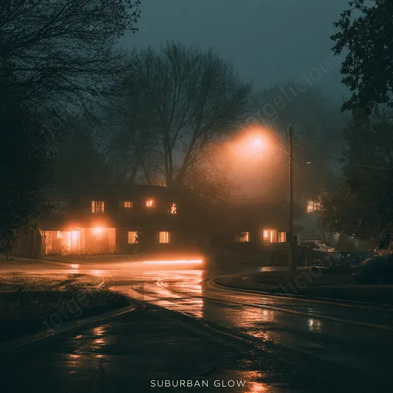 Moody Suburban Night Covers