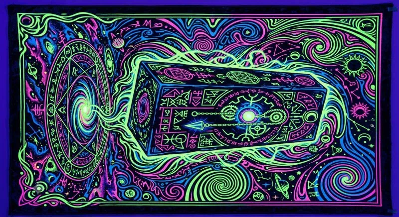 Blacklight Velvet Poster Art