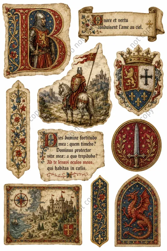 Illuminated Manuscript Ephemera