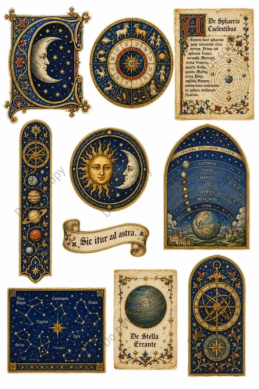 Illuminated Manuscript Ephemera