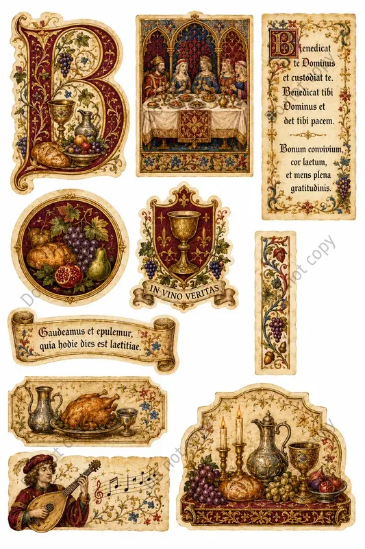 Illuminated Manuscript Ephemera