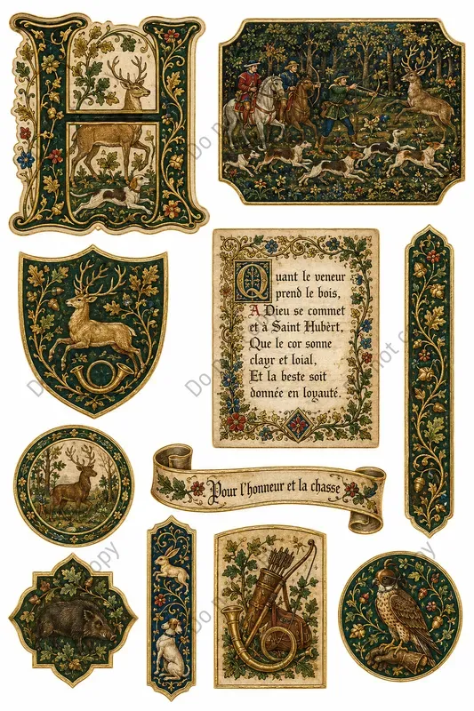 Illuminated Manuscript Ephemera