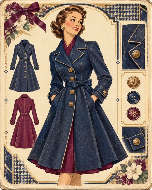 Vintage Sewing Pattern Covers
