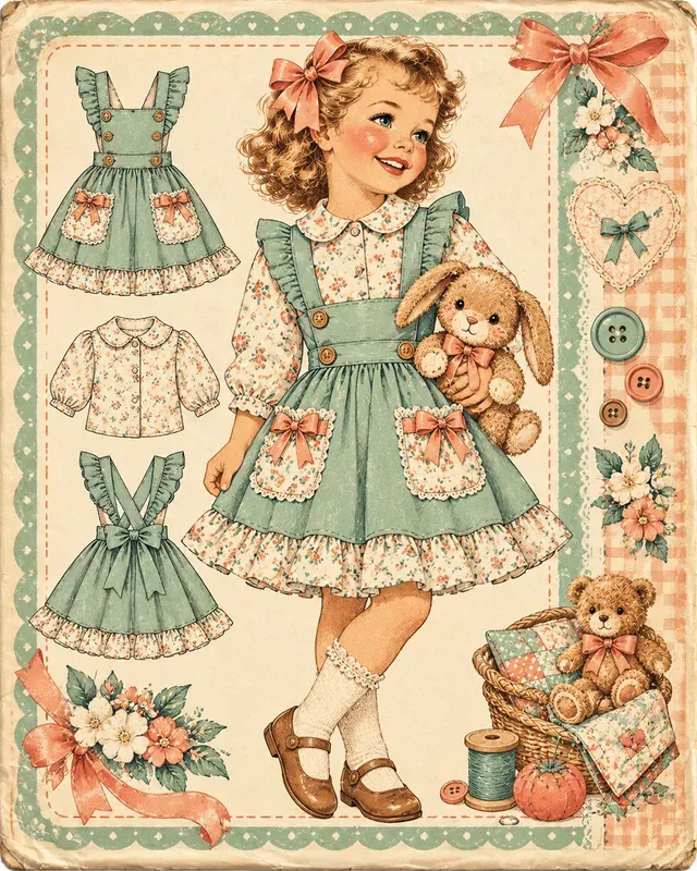 Vintage Sewing Pattern Covers