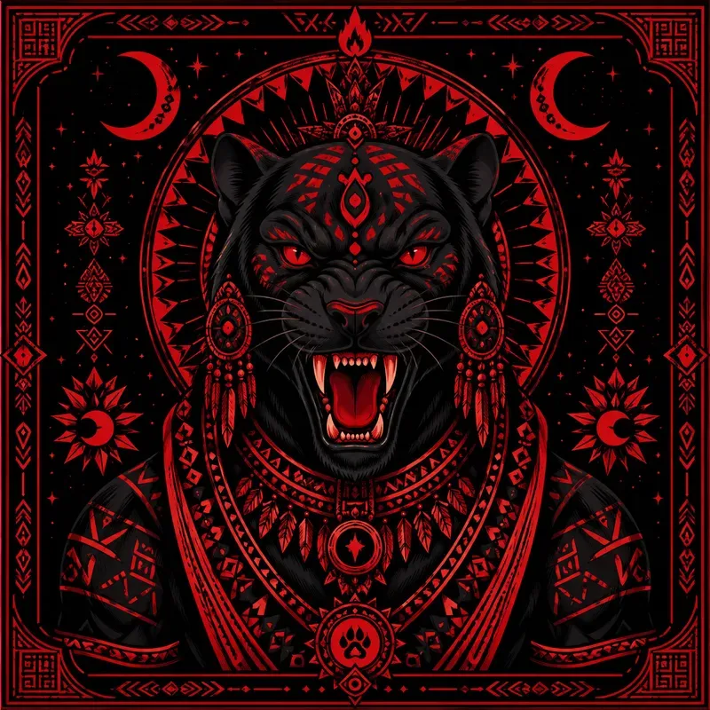 Mystic Neon Beast Totems