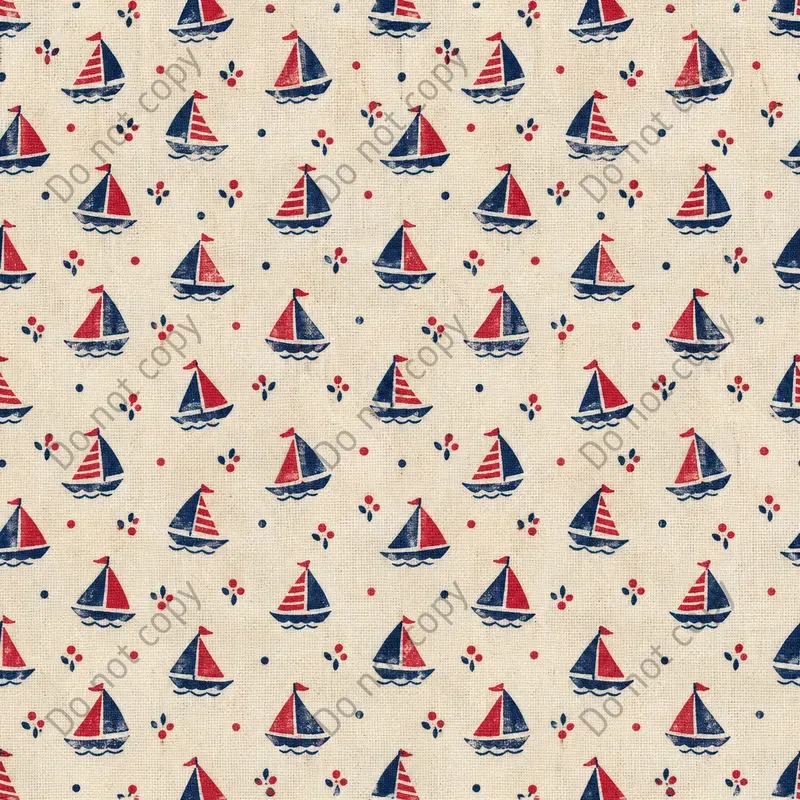 Retro Feedsack Seamless Art