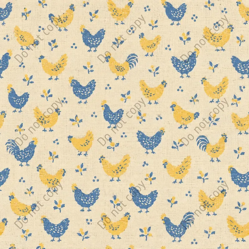 Retro Feedsack Seamless Art