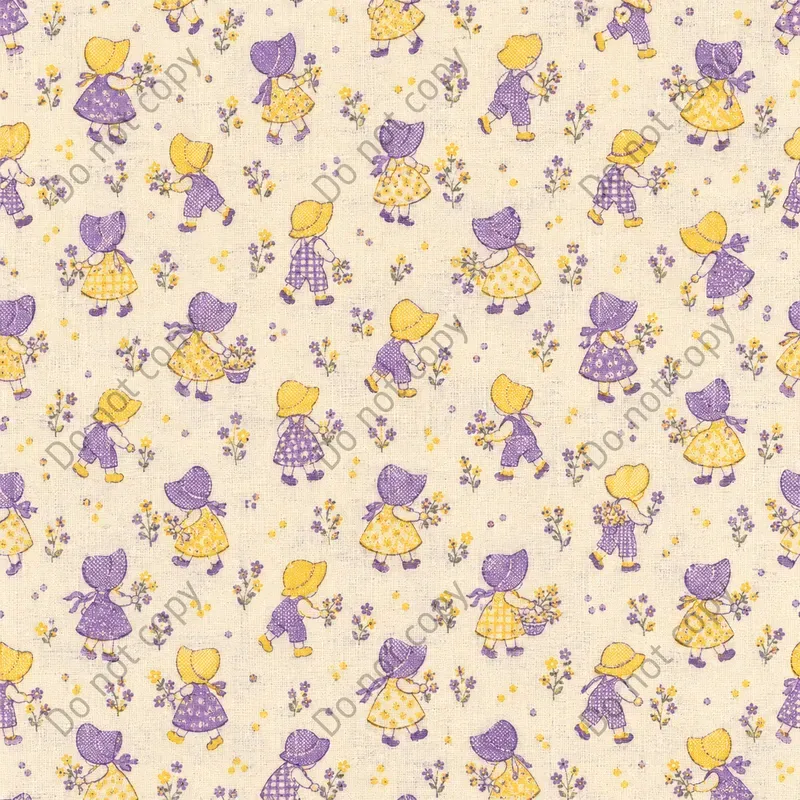 Retro Feedsack Seamless Art