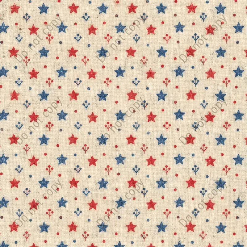 Retro Feedsack Seamless Art