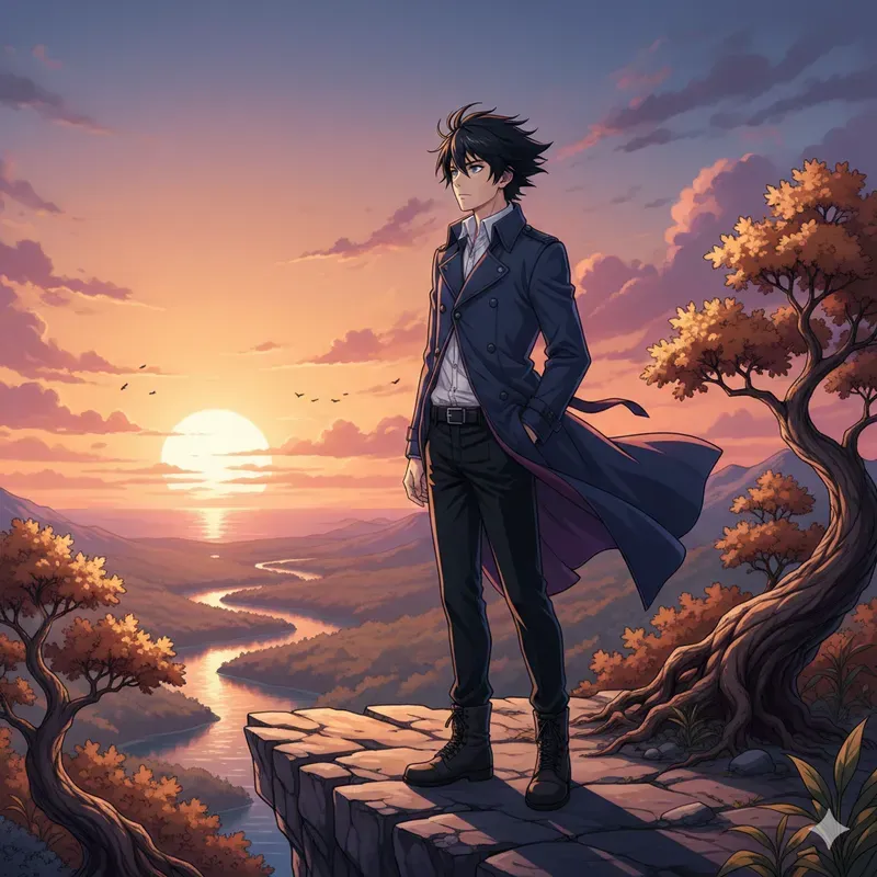 Anime Cinematic Illustrations