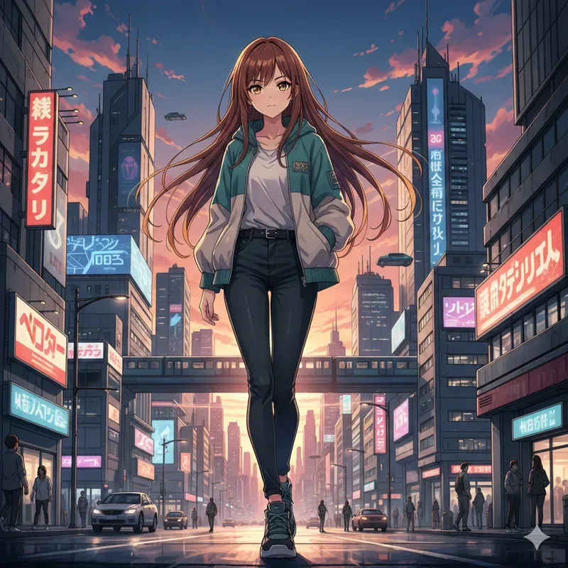Anime Cinematic Illustrations