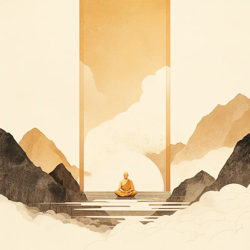 Chinese Deco Moonlit Scenes