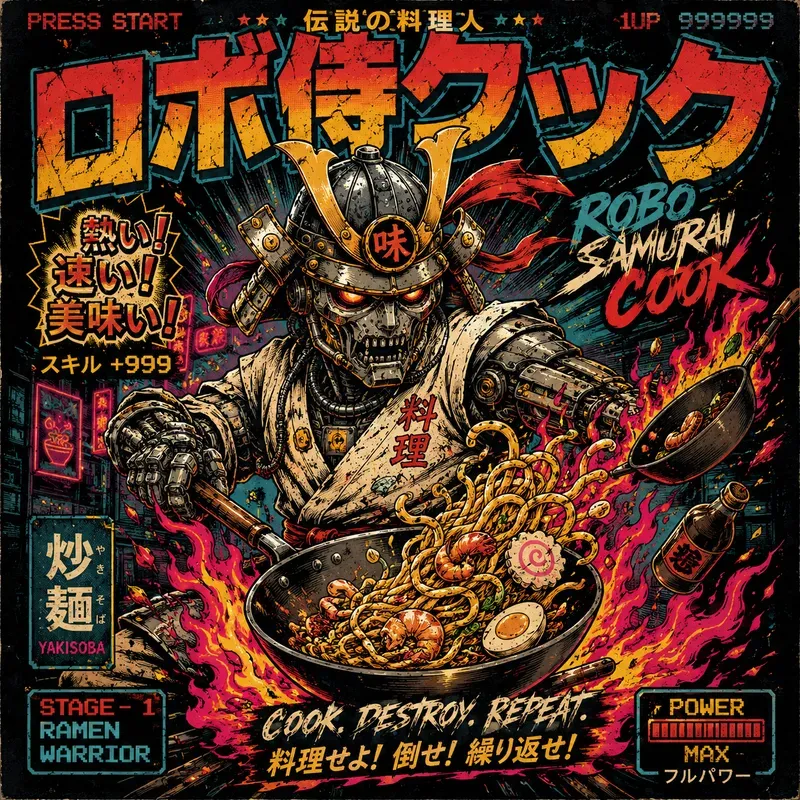 Retro Chaos Kitchen Tees Packs
