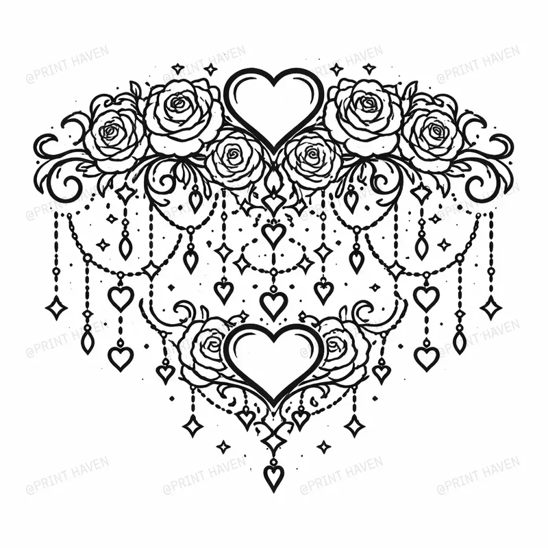 Valentines Day Laser Cut Vector Designs