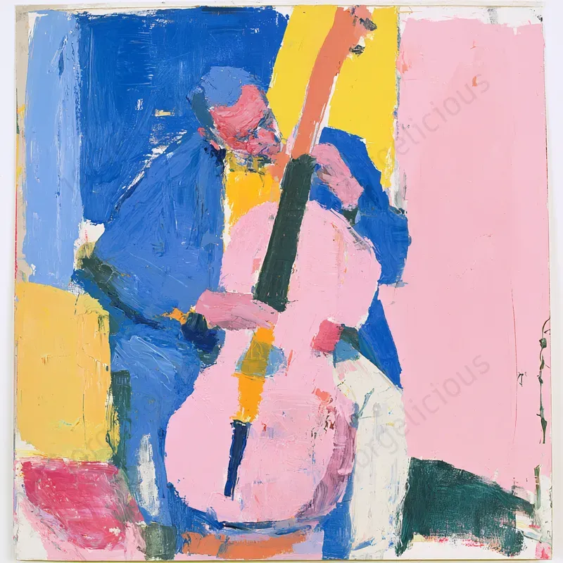Loose Abstract Painterly Art