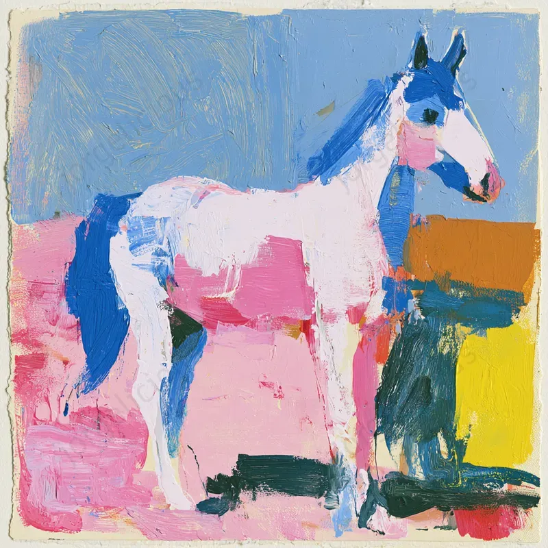 Loose Abstract Painterly Art