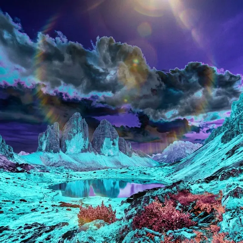 Inverted Nature Surreal Art
