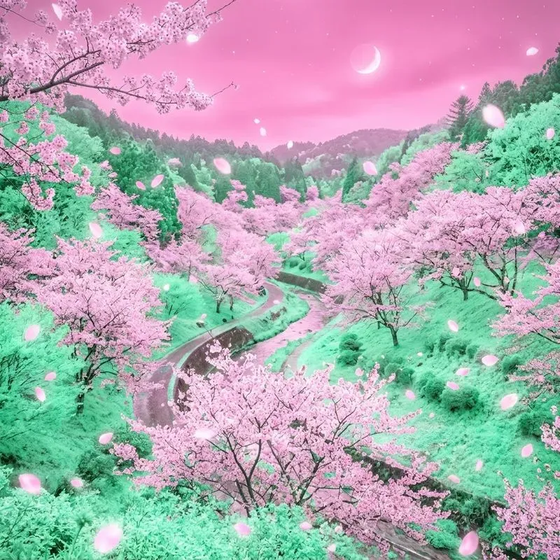 Inverted Nature Surreal Art