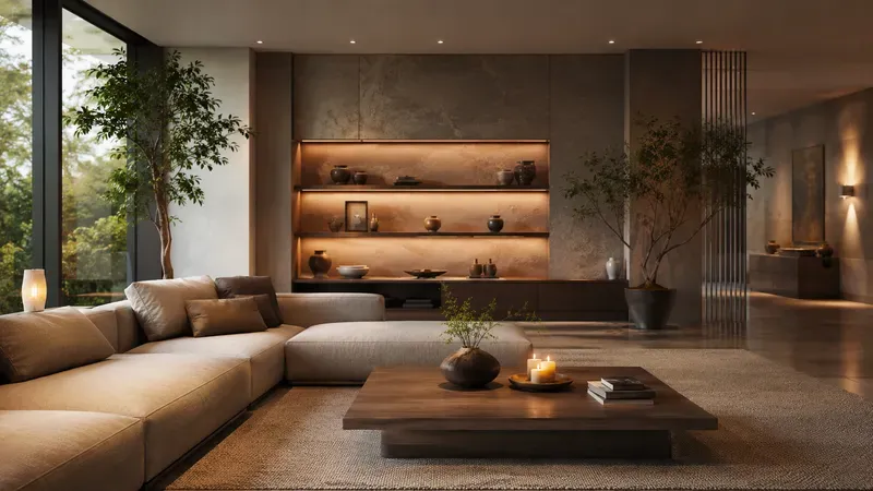 Peaceful Room Meeting Backgrounds