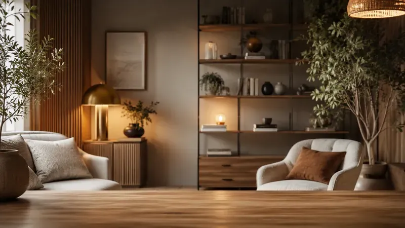 Peaceful Room Meeting Backgrounds