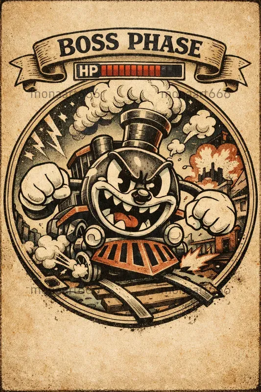 Vintage Toon Boss Battles