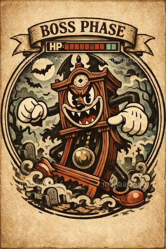 Vintage Toon Boss Battles