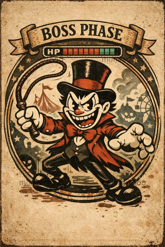 Vintage Toon Boss Battles