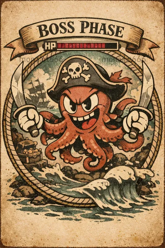Vintage Toon Boss Battles