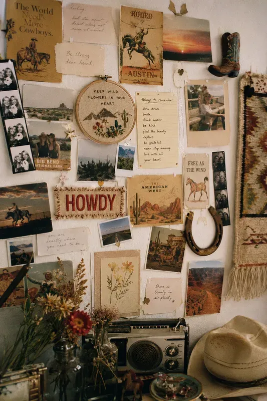 Vintage Wall Collages