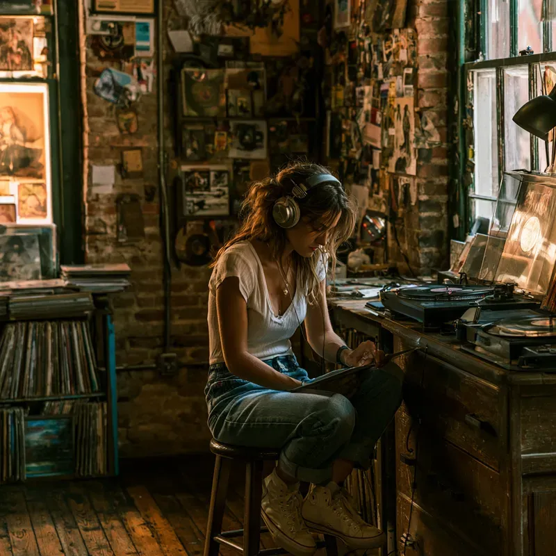 Vinyl Nostalgia Documentary Style