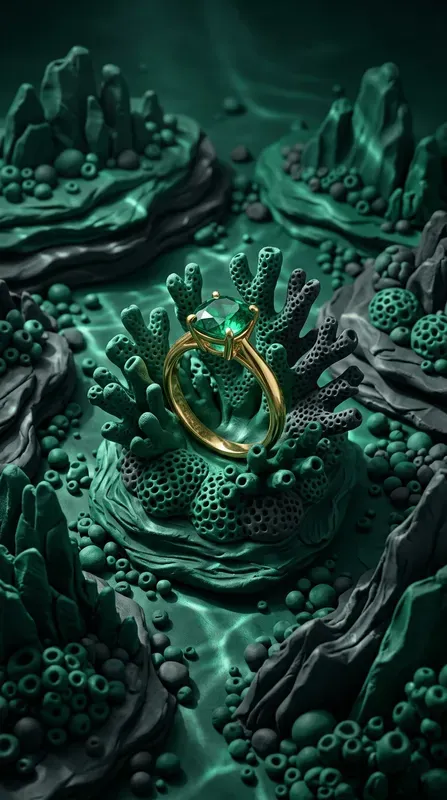 Ocean Treasury Handmolded Clay Studios