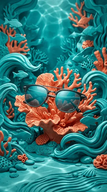 Ocean Treasury Handmolded Clay Studios