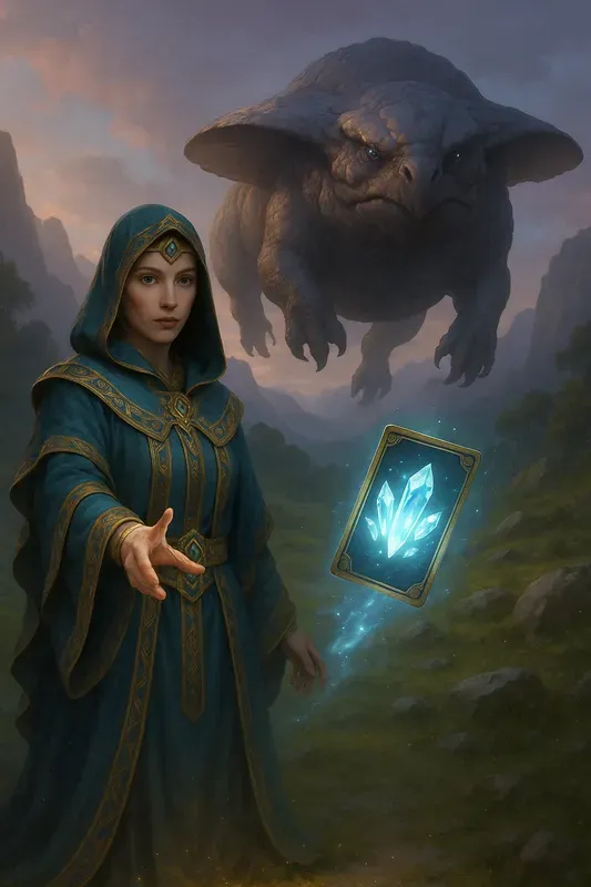 Epic Fantasy Duel Summoners Scenes