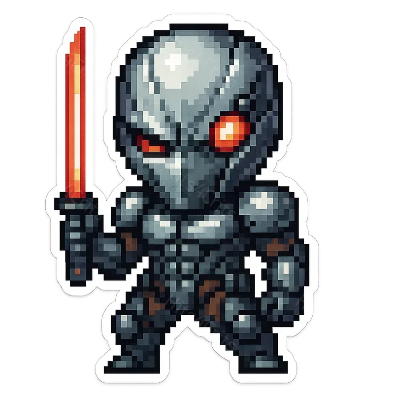 16bit Inspired Stickers