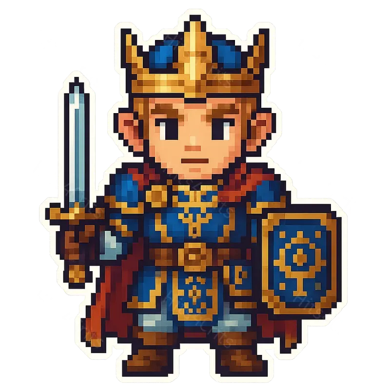 16bit Inspired Stickers