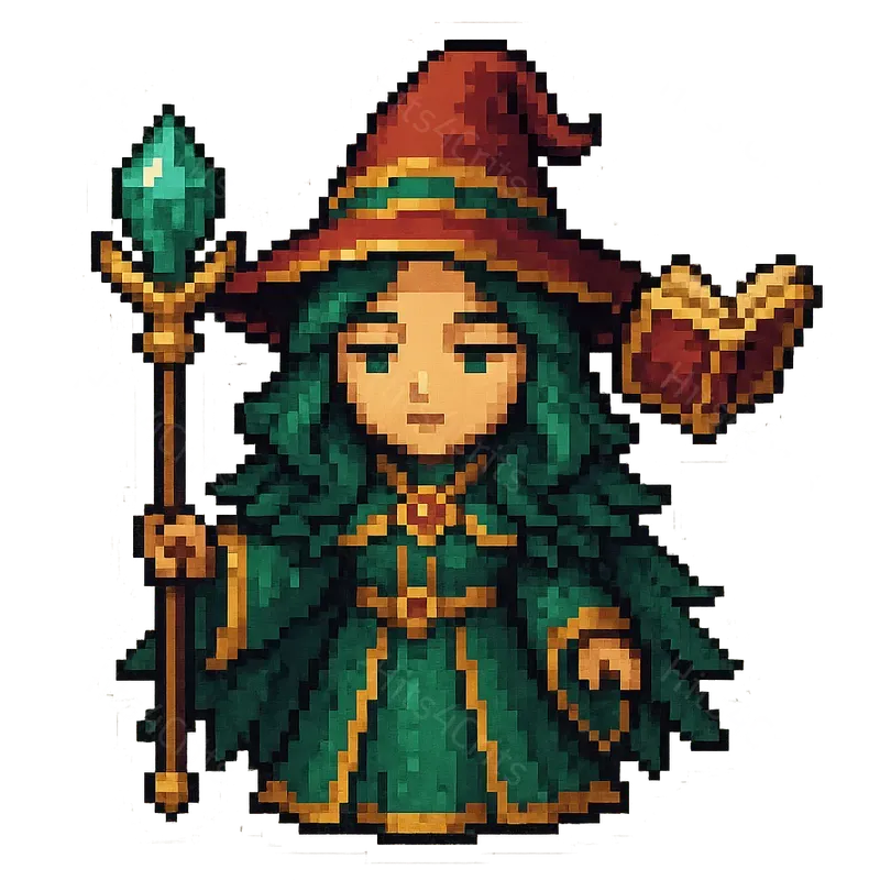 16bit Inspired Stickers