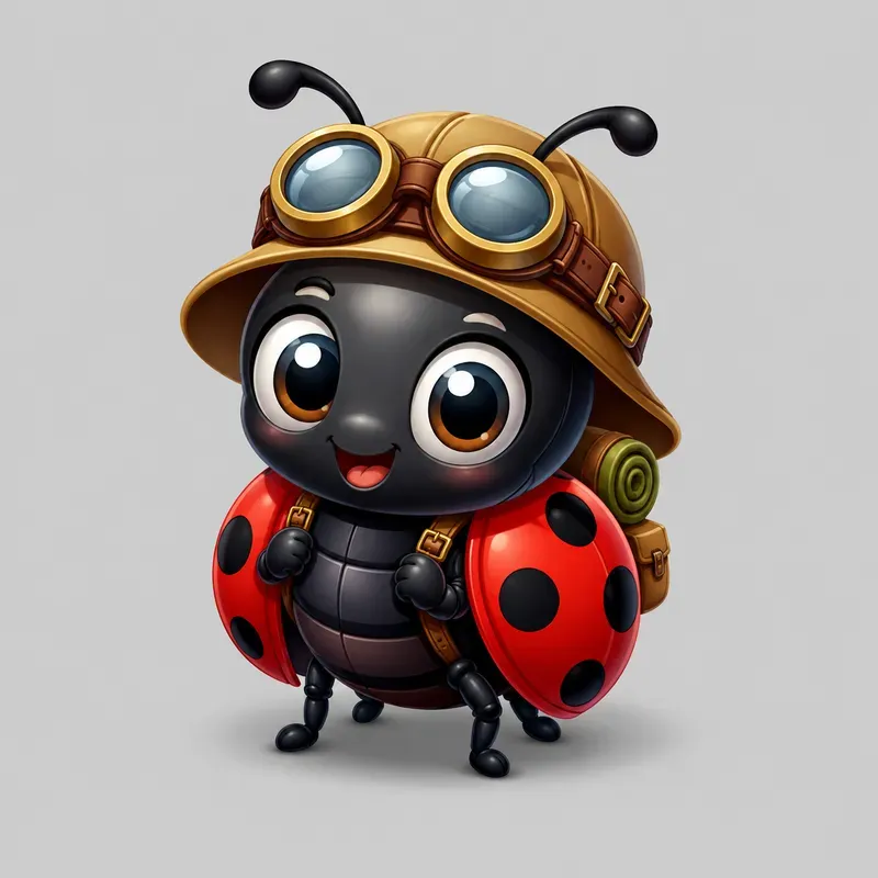 Cute Cartoon Game Mascots